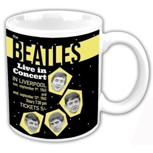 hrnek The Beatles - Live In Concert - ROCK OFF - BEAT62MUG03
