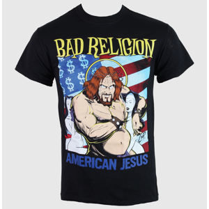 tričko metal KINGS ROAD Bad Religion American Jesus černá S