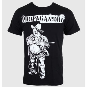tričko metal KINGS ROAD Propagandhi Cowboy černá šedá hnědá S