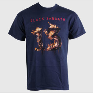 tričko metal BRAVADO EU Black Sabbath 13 New Album šedá hnědá modrá S