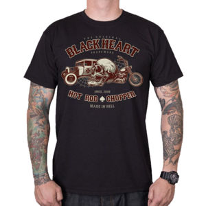 tričko pánské BLACK HEART - REVELATION - BLACK - 001-0031-BLK XL