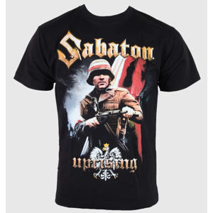 Tričko metal CARTON Sabaton Uprising černá XS