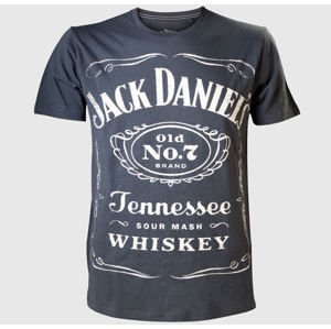 tričko street JACK DANIELS Jack Daniels Reversible Printed černá S
