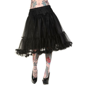 sukně dámská (spodnička) BANNED - Petticoat Black - SBN210 M