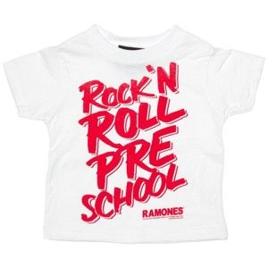 Tričko metal SOURPUSS Ramones Ramones bílá 5-6T