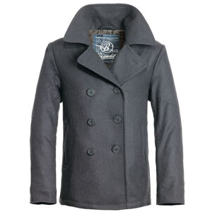 kabát BRANDIT Pea Coat – Anthrazit XL