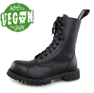 boty kožené ALTERCORE Vegetarian černá 46