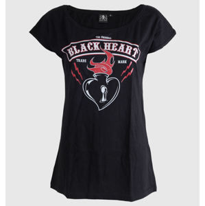 BLACK HEART Flame černá