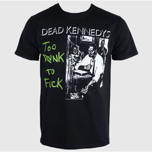Tričko metal PLASTIC HEAD Dead Kennedys Too Drunk To Fuck (Single) černá