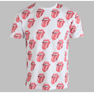 AMPLIFIED Rolling Stones Repeat bílá červená