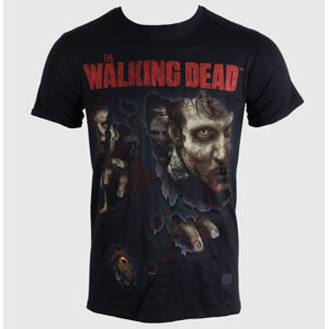 tričko PLASTIC HEAD The Walking Dead Zombies Ripped černá S