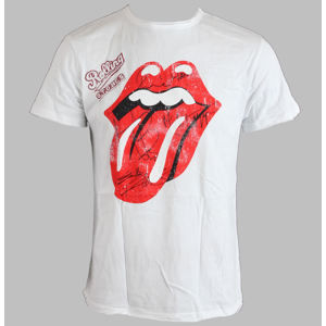 AMPLIFIED Rolling Stones Tongue bílá