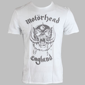 AMPLIFIED Motörhead England Mens bílá vícebarevná