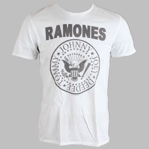 AMPLIFIED Ramones Logo bílá