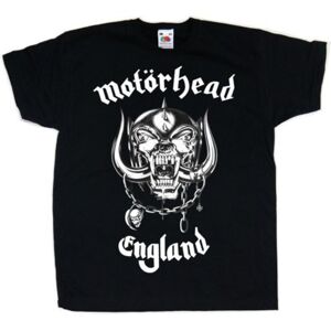 Tričko metal ROCK OFF Motörhead England Youth černá 11-12