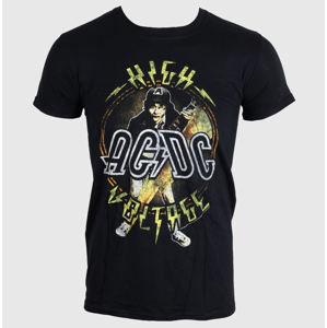 tričko metal LIVE NATION AC-DC High Voltage Yellow Circle černá M