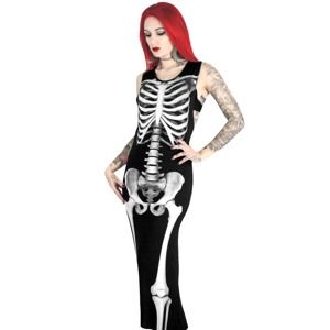 šaty KILLSTAR Skeletor Maxi L