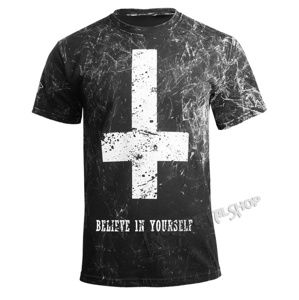 tričko hardcore AMENOMEN BELIEVE IN YOURSELF černá XL