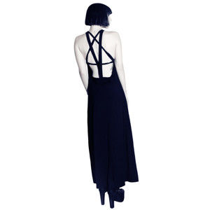 šaty dámské KILLSTAR - Pentagram Maxi - Black - KIL108 XL