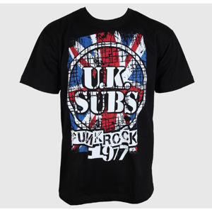 Tričko metal CARTON U.K. Subs Punk Rock černá S