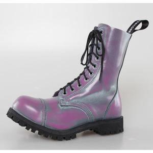 boty kožené ALTERCORE Purple Rub-Off fialová 37