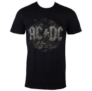 Tričko metal LIVE NATION AC-DC Rock Or Bust černá
