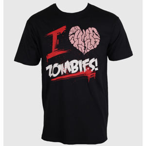 tričko NNM I Love You Zombies černá