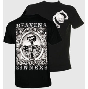 tričko hardcore SE7EN DEADLY Heavens Sinners černá