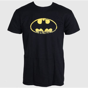 tričko LIVE NATION Batman Distressed Logo černá M