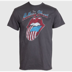 Tričko metal BRAVADO Rolling Stones Tour Of America Vint šedá