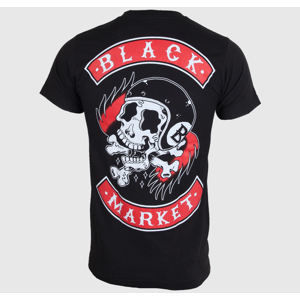 tričko hardcore BLACK MARKET Adi černá S