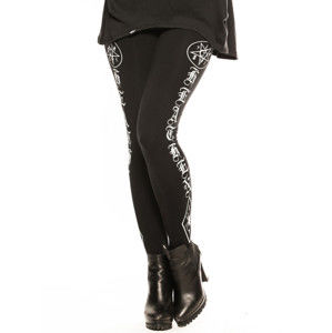 kalhoty dámské (legíny) CVLT NATION - Black Mass - Black - CVL029