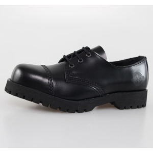 boty kožené NEVERMIND Black Polido černá 44