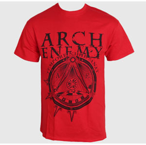tričko metal RAZAMATAZ Arch Enemy Symbol červená XL