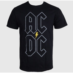 Tričko metal LIVE NATION AC-DC Stack Logo černá S