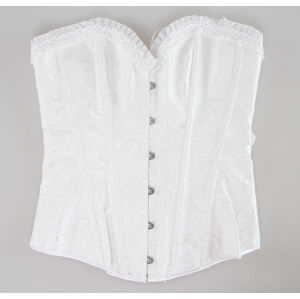 korzet dámský DRACULA CLOTHING - White - DCL111 XL
