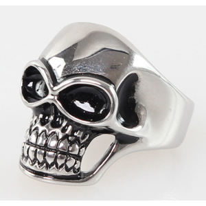 prsten Skull - R021