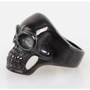 prsten etNOX - Skull - Black - R027 O