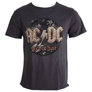 Tričko metal AMPLIFIED AC-DC Rock Or Bust Tour černá S