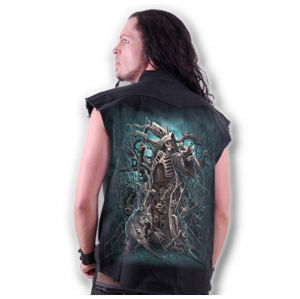 košile pánská bez rukávů SPIRAL - Forest Reaper - K031M602