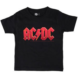 Tričko metal Metal-Kids AC-DC Logo černá 116