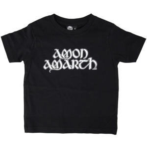 Tričko metal Metal-Kids Amon Amarth Logo černá 128