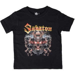 tričko metal Metal-Kids Sabaton Metalizer černá 92