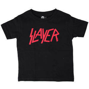 Tričko metal Metal-Kids Slayer Logo černá 128