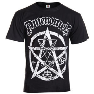 tričko hardcore AMENOMEN Pentagram černá