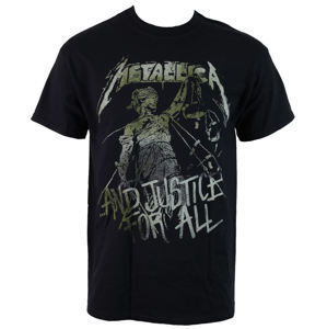 Tričko metal NNM Metallica Vintage Justice černá vícebarevná M