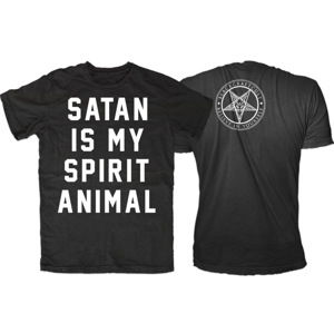 BLACK CRAFT Satan Is My Spirit Animal černá XXL