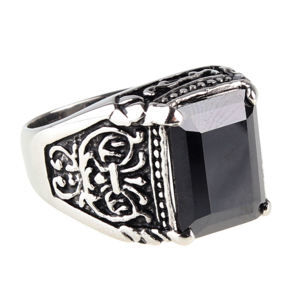 prsten ETNOX - Black Ornament - SR1150 56
