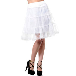 sukně dámská (spodnička) BANNED - White - SBN202 M