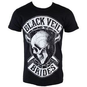 Tričko metal ROCK OFF Black Veil Brides Hollywood černá XL